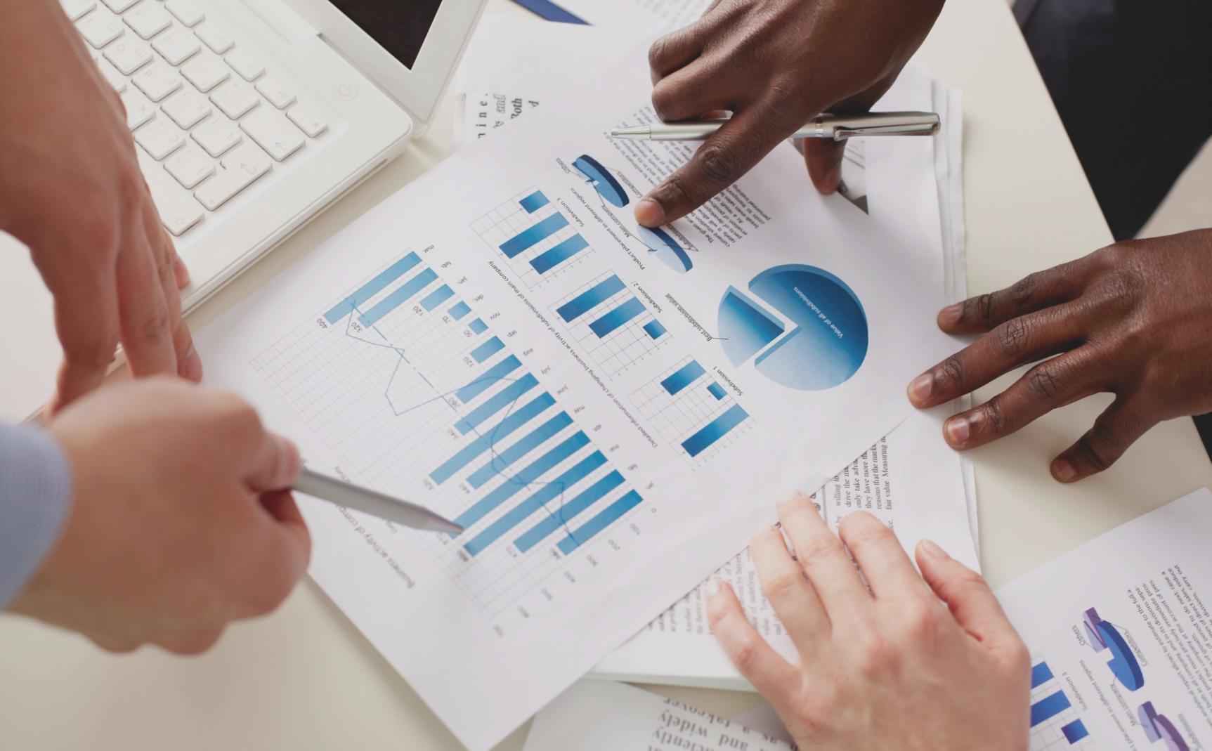 Professional workspace environment reflecting the structured approach to working capital analysis and client collaboration at Zomelia